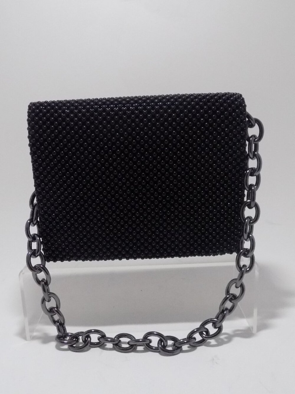 Kelly & Katie Jeweled Clutch with Shoulder and Crossbody Chain- New